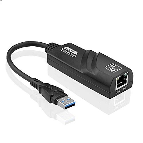 Adaptador de Rede USB 3.0 P/ RJ45 Lan Ethernet Gigabit Placa de Rede Externa 10/100/1000mbps