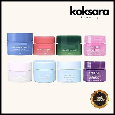 Laneige Kit Rotina Noturna: Hidratação e Cica