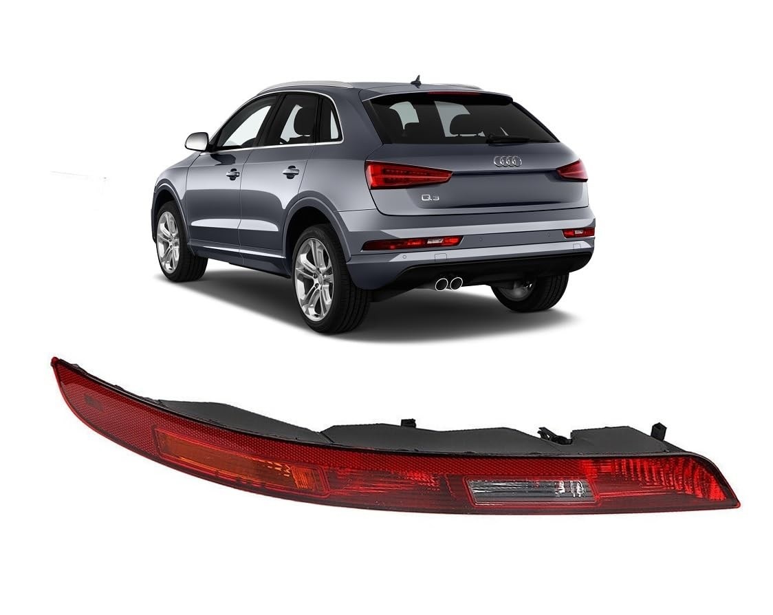 Lanterna Traseira Esquerda Audi Q3 2016-2019: Luz de Ré, Neblina e Freio