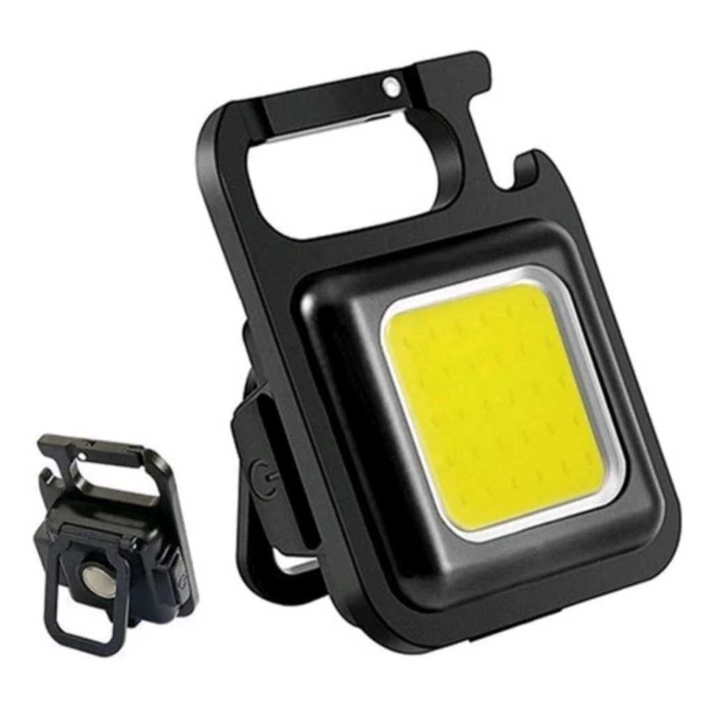 Lanterna Mini USB Recarregável HYQ1723: 3 Modos de Luz e Prática