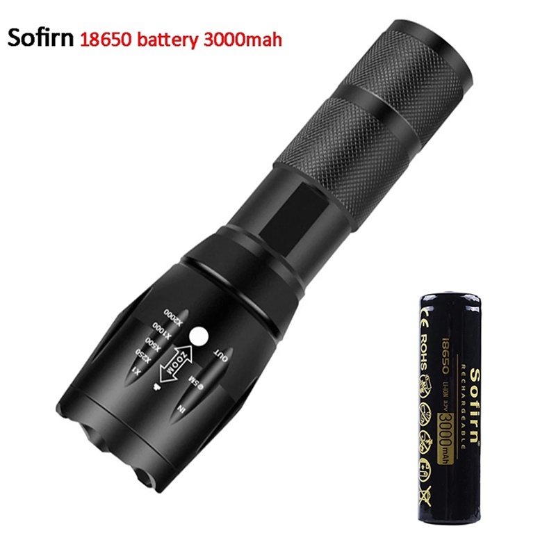Lanterna Sofirn Zoom: Ilumine com 3000mAh!