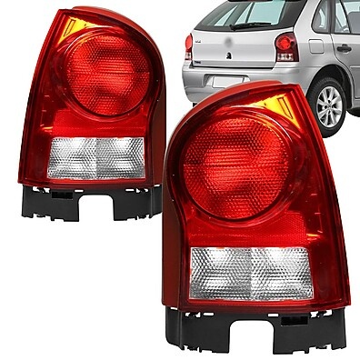 Lanterna Traseira Gol G4 2006 a 2014 – Carcaça Vermelha