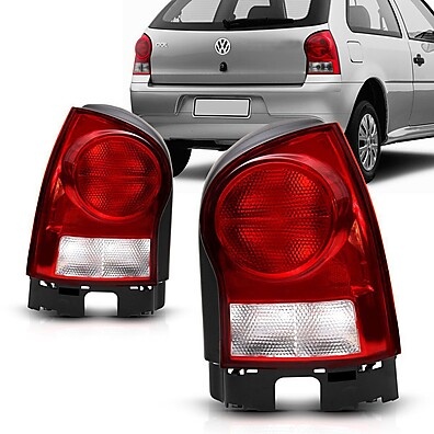 Lanterna Traseira Gol G4 Ré Cristal: Modelo 2005 a 2014
