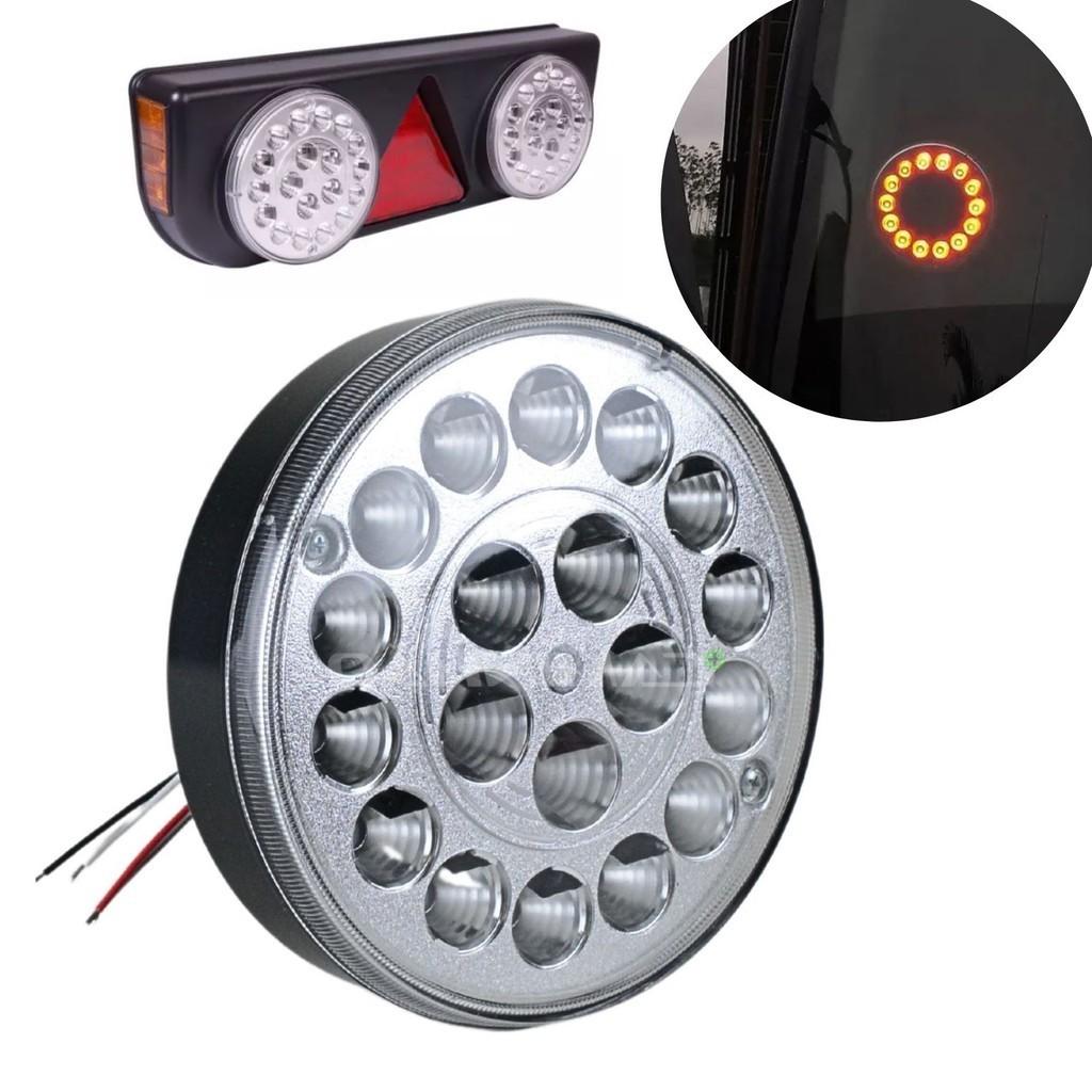 Lanterna Traseira LED Carreta: Refil Corujinha Facchini