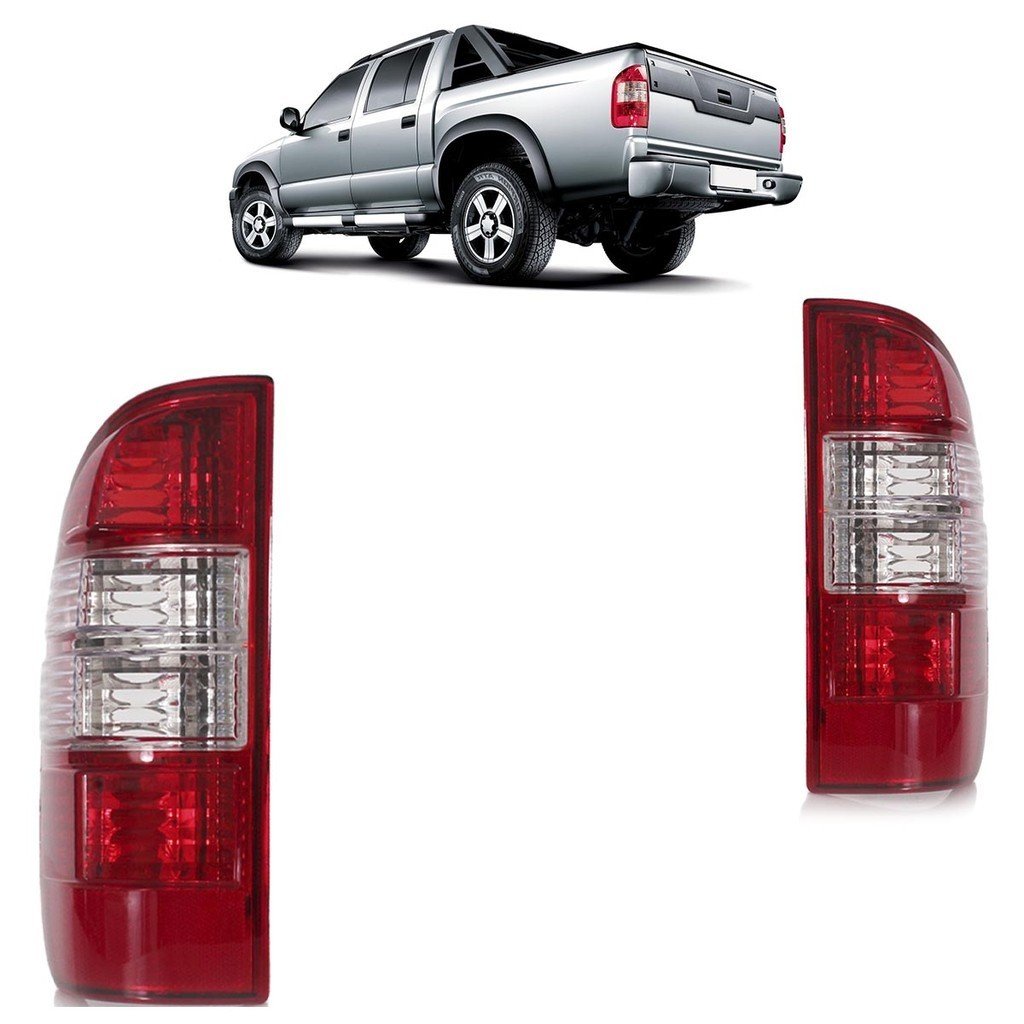 Lanterna Traseira S10: Upgrade Bicolor e Estriada!