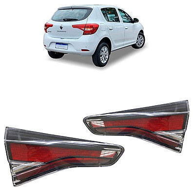 Lanterna Traseira Sandero: LED Fumê e Visual Moderno