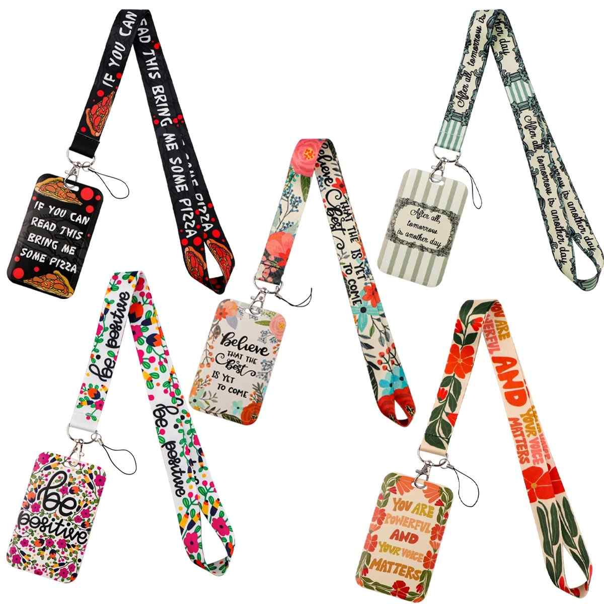 Lanyard com Cordão Floral: Preço Baixo e Qualidade!