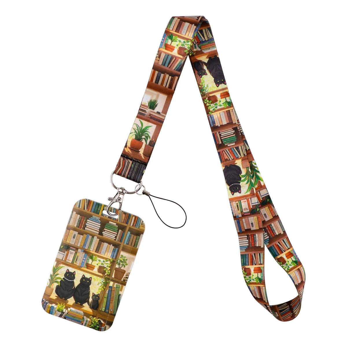 Lanyard com Gatos: Porta Crachá e Celular