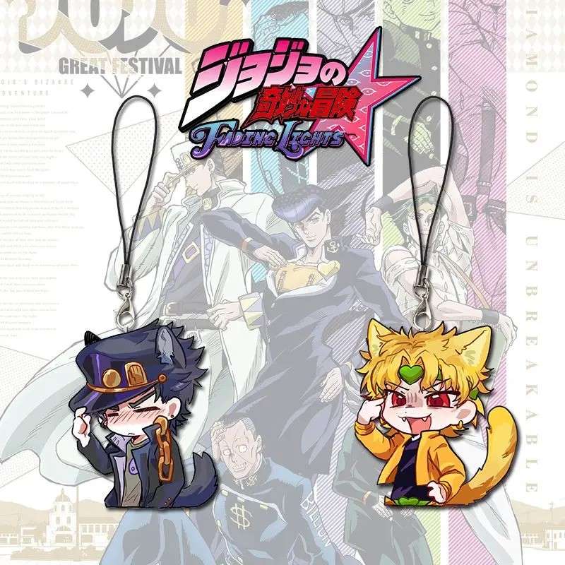 Lanyard JoJo's: Estilo Joutarou para seu Celular!