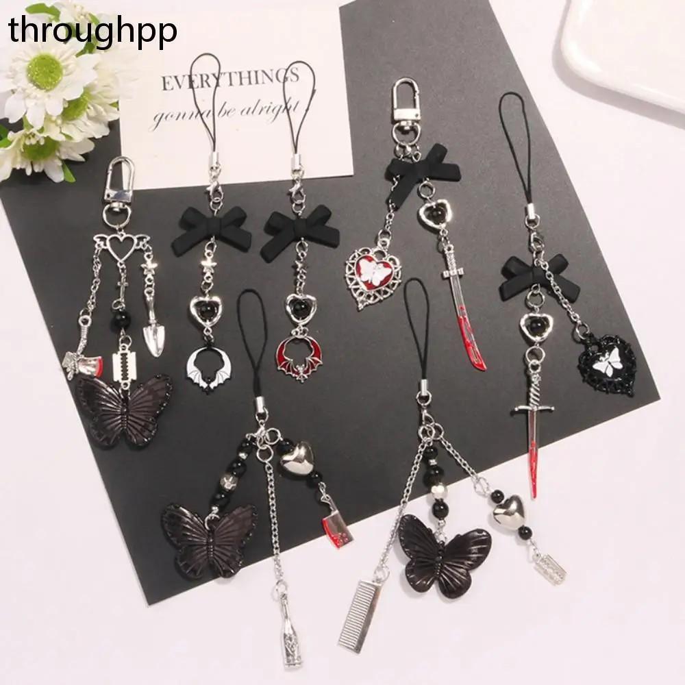 Lanyard para Celular: Estilo Gótico e Borboletas 🦋