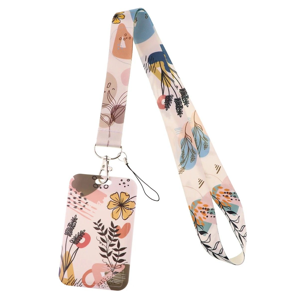 Lanyards Florais: Chaveiro e Cordão para Celular