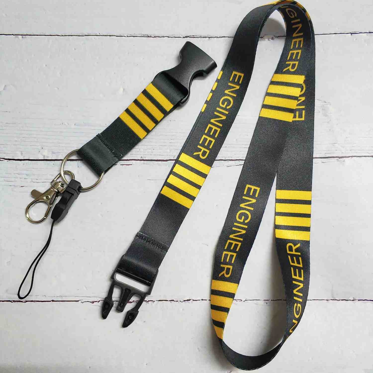 Lanyards Profissionais: 20 Unidades para ID, Chave e Celular
