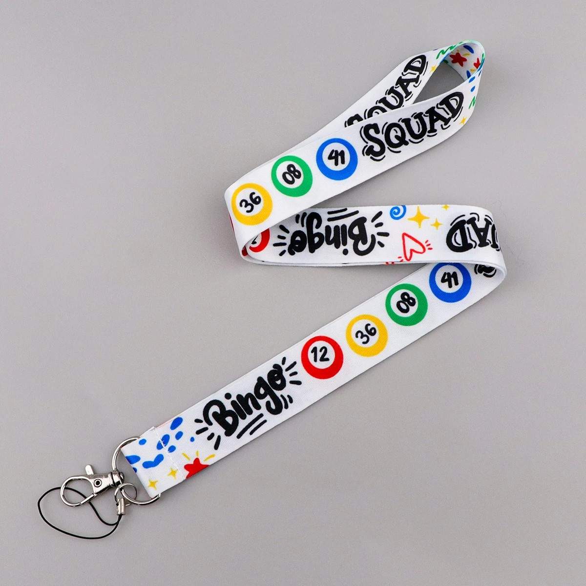 Lanyards Versáteis: Chaveiro, Celular e Crachá