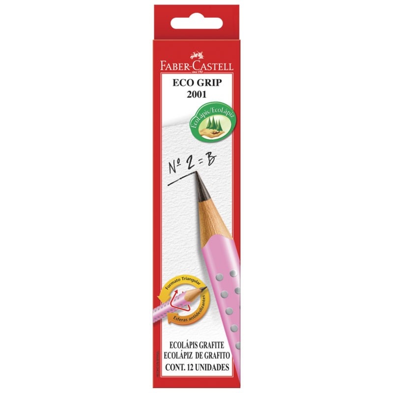 Lápis 2B Faber-Castell: Maciez e Resistência!