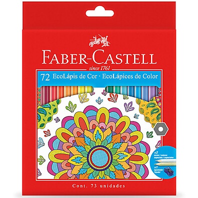 Lápis de Cor Faber-Castell 72 Cores: Sua Arte Mais Vibrante!