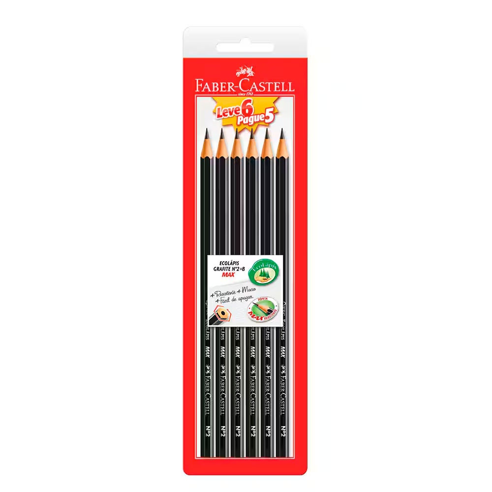 Lápis Faber-Castell Nº2: Qualidade e Sustentabilidade