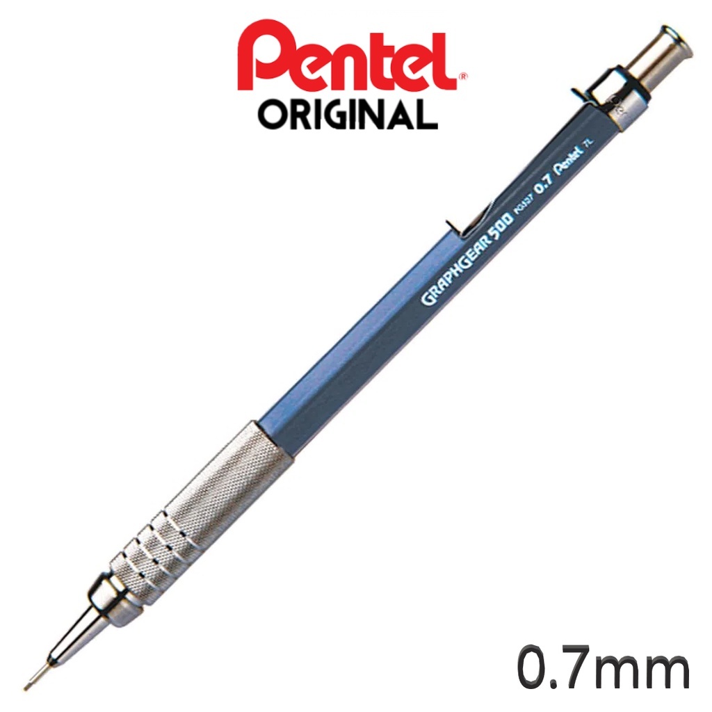 Lapiseira Técnica Pentel Graphgear 500 0.7mm: Precisão e Conforto para Profissionais