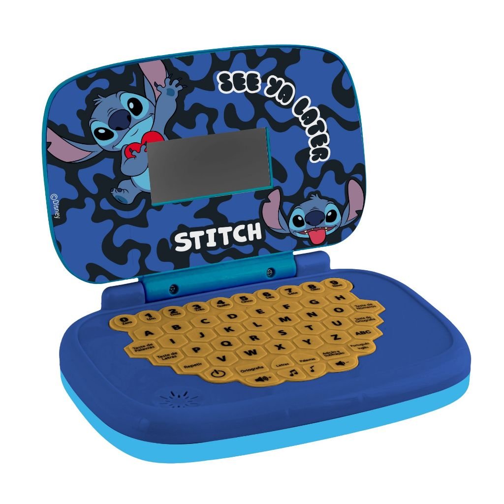 Laptop Infantil Stitch: Aprender Brincando!