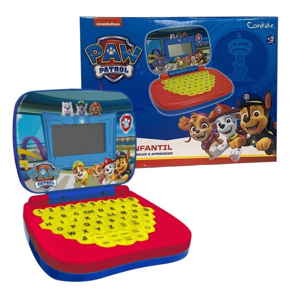 Laptop Patrulha Canina Bilíngue: Aprender Brincando!