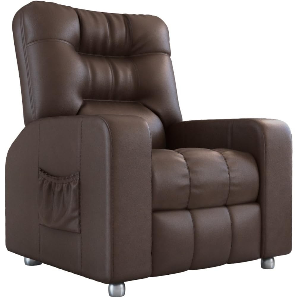 Poltrona Reclinável do Papai Azera Matrix Corino Marrom - Conforto Premium para o Lar