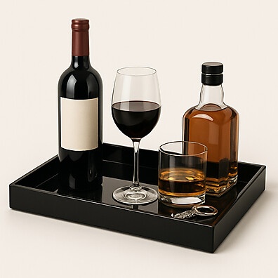 Bandeja de Vidro 30x40: Elegância para Seu Lar ✨