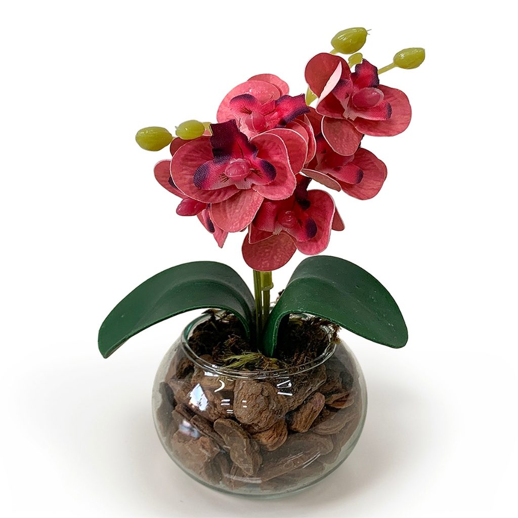 Mini Orquídea Decorativa: Beleza Natural para Seu Lar 🌸