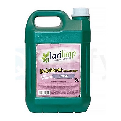 Larilimp Floral 5L: Desinfete e Perfume!
