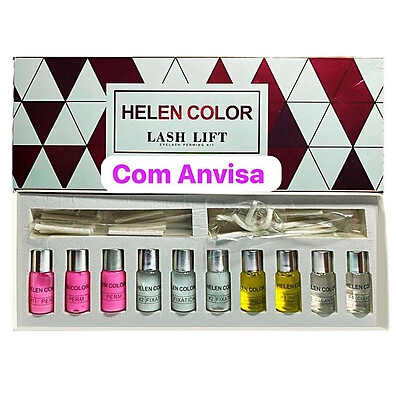 Lash Lifting Permanente Helen Color: Cílios Curvos por até 3 Meses