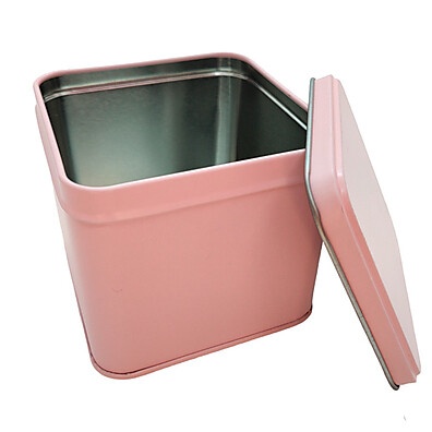 Lata de Metal Rosa: Organize com Estilo!