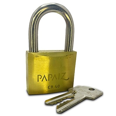 Cadeado Papaiz 40mm: Segurança e Durabilidade em Latão