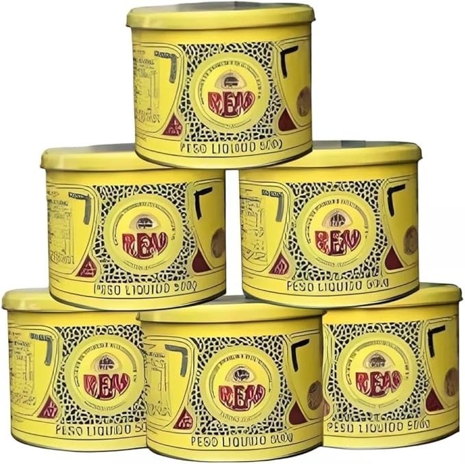 MANTEIGA MINEIRA ARTESANAL REAL KIT COM 6 LATAS DE 200 GRAMAS