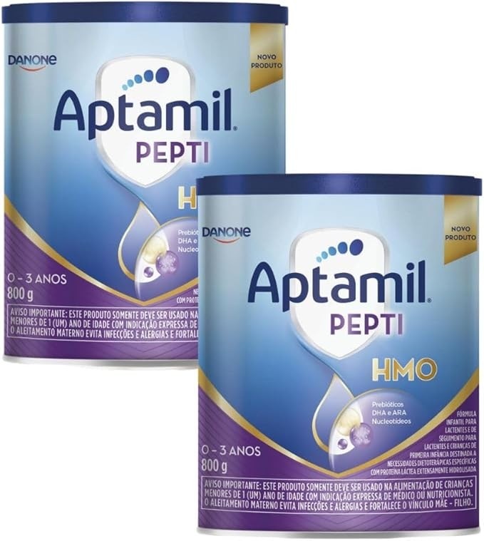 Fórmula Infantil Aptamil Pepti 800g - Kit 2 latas