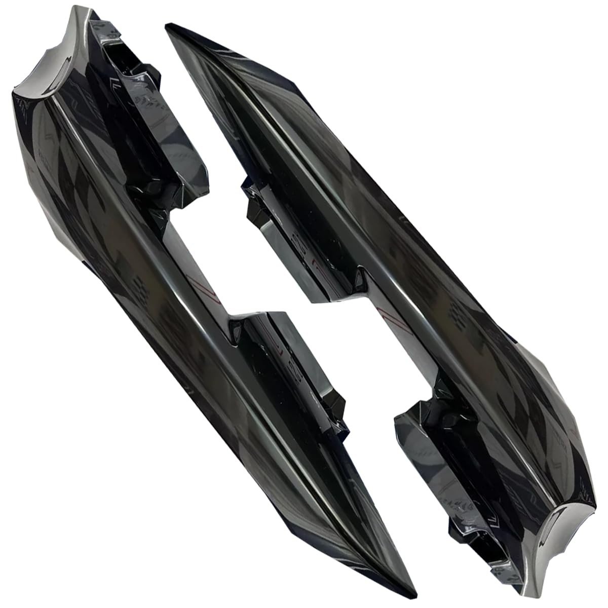 Rabeta Lateral Injetada Preta Paramotos para Yamaha Factor 150 (2016-2024) - Estilo e Proteção