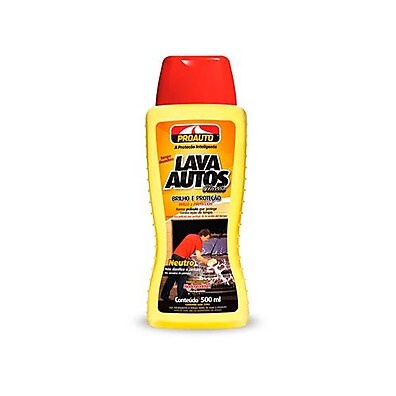 Lava Autos Concentrado Neutro Proauto 500 mL: Limpeza Profunda Sem Danos à Pintura