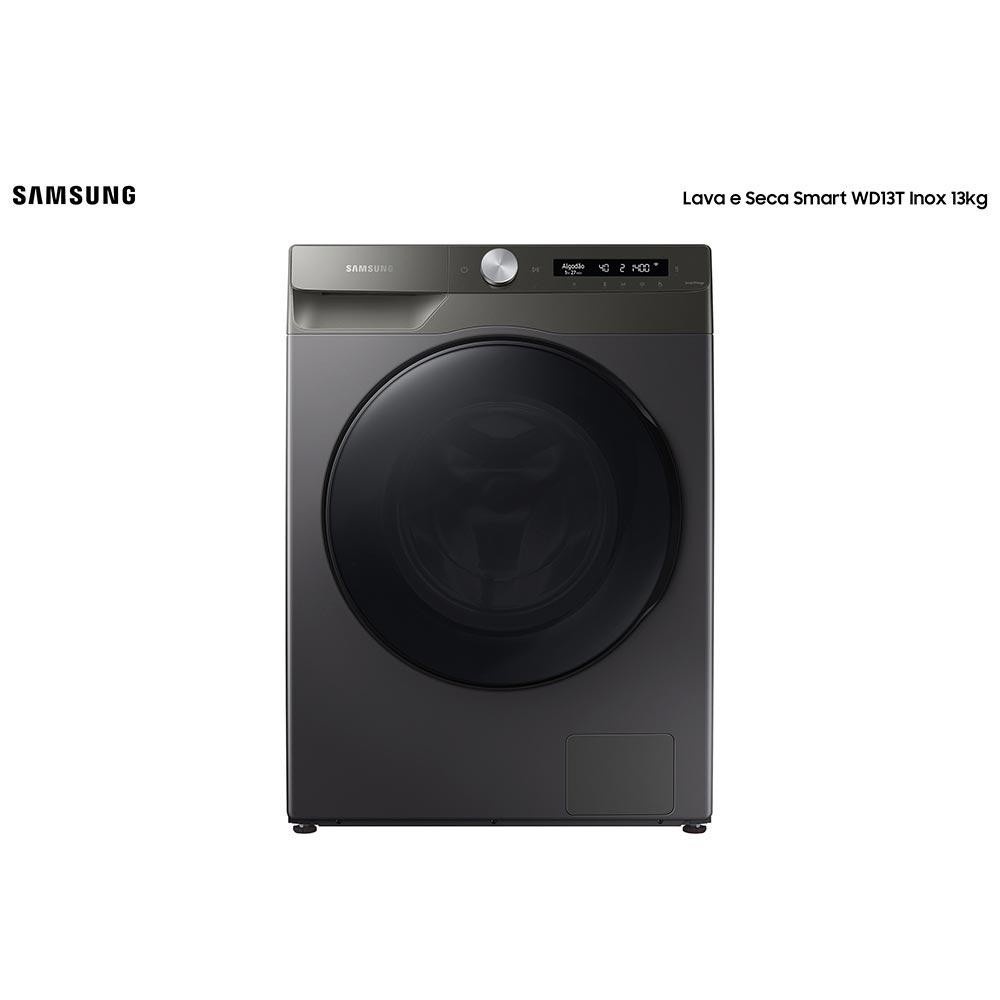 Lava e Seca Samsung 13kg: Inox, Eco Bubble e 25+ Programas