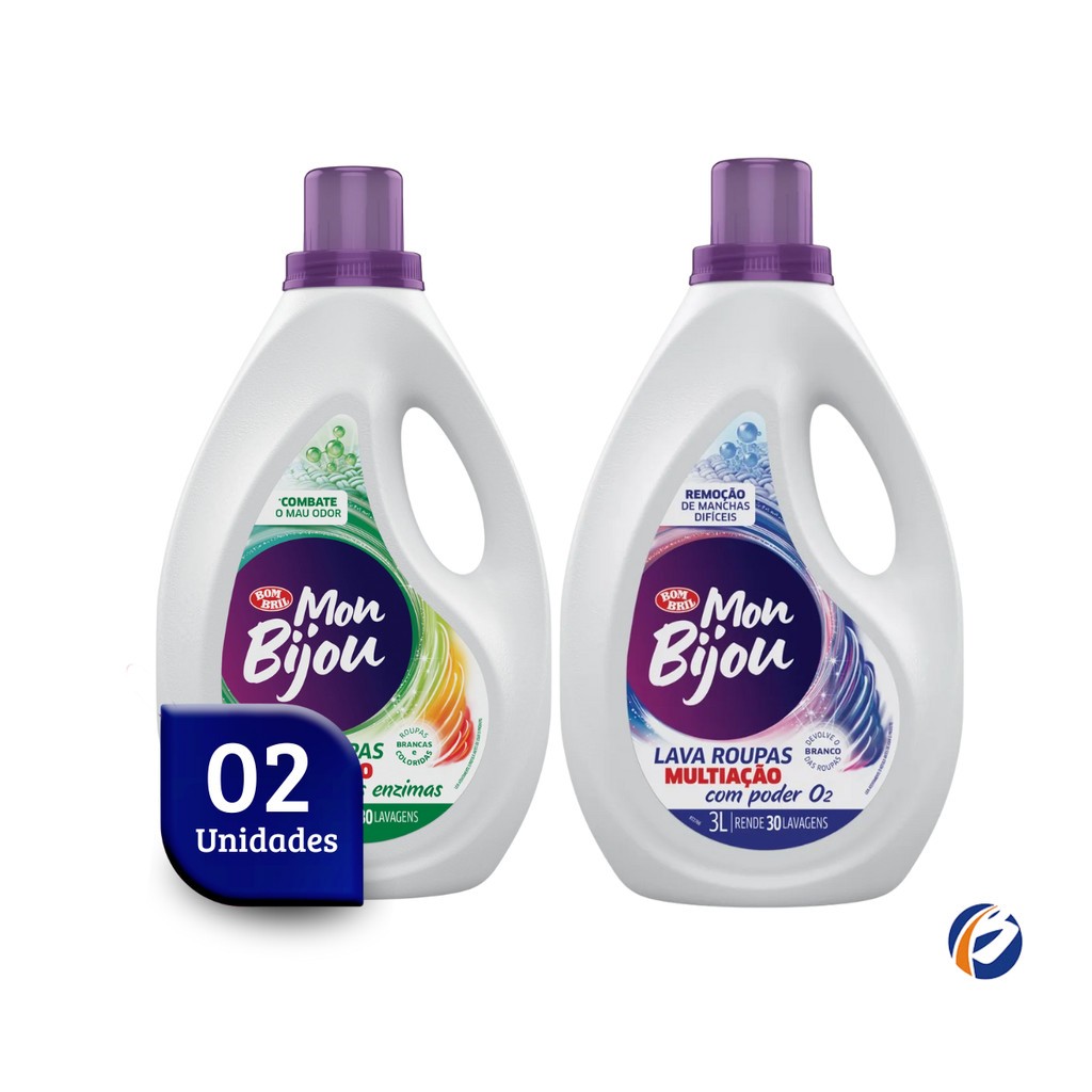 Lava Roupa Mon Bijou: Limpeza Poderosa e Fragrância!
