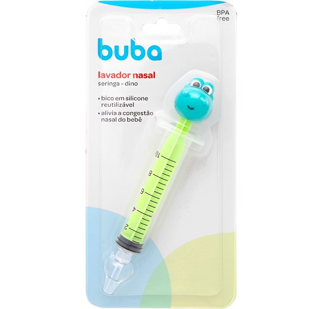 Lavador Nasal Dino Buba: Respire Aliviado!