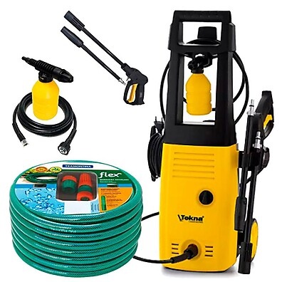 Lavadora de Alta Pressão 1400W: Limpeza Poderosa!