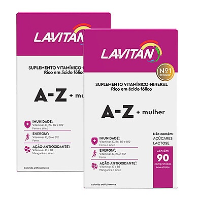 Lavitan A-Z Mulher: Mais Energia e Saúde!