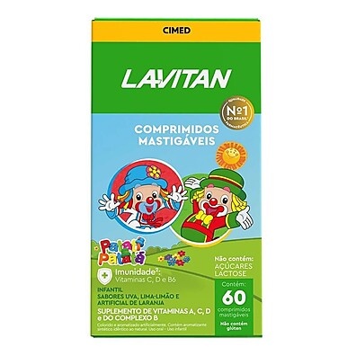 Lavitan Infantil: Vitamina para Crianças Crescerem Fortes!