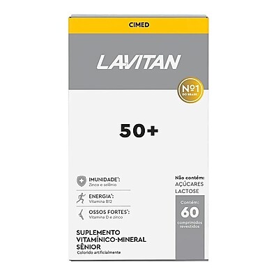 Lavitan Vitalidade: Energia e Saúde em 60 Comprimidos