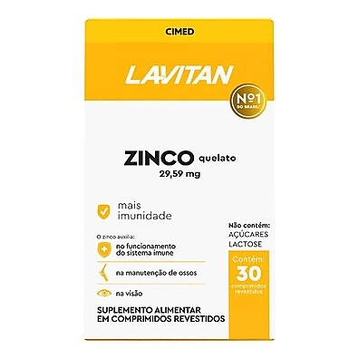 Lavitan Zinco: Fortaleça sua Imunidade!