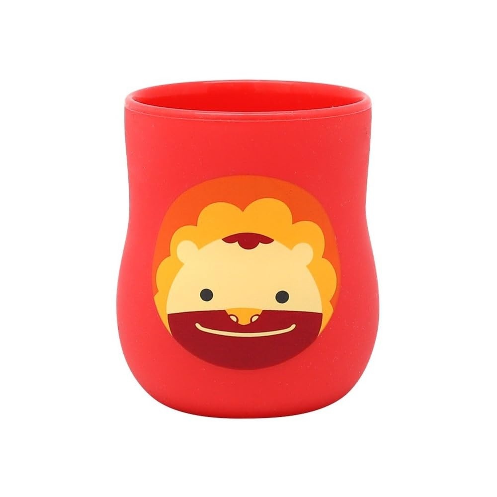 Copo Anatômico em Silicone 120ml Leão Marcus - Seguro, Ergonômico e Ideal para Bebês