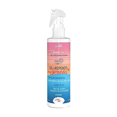 Leave-in Pré e Pós Praia Griffus 240ml: Proteção Total para o Verão