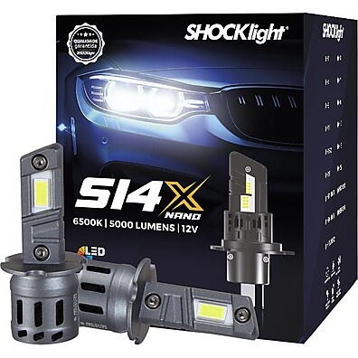 LED Automotivo S14X: Iluminação Potente e Segura