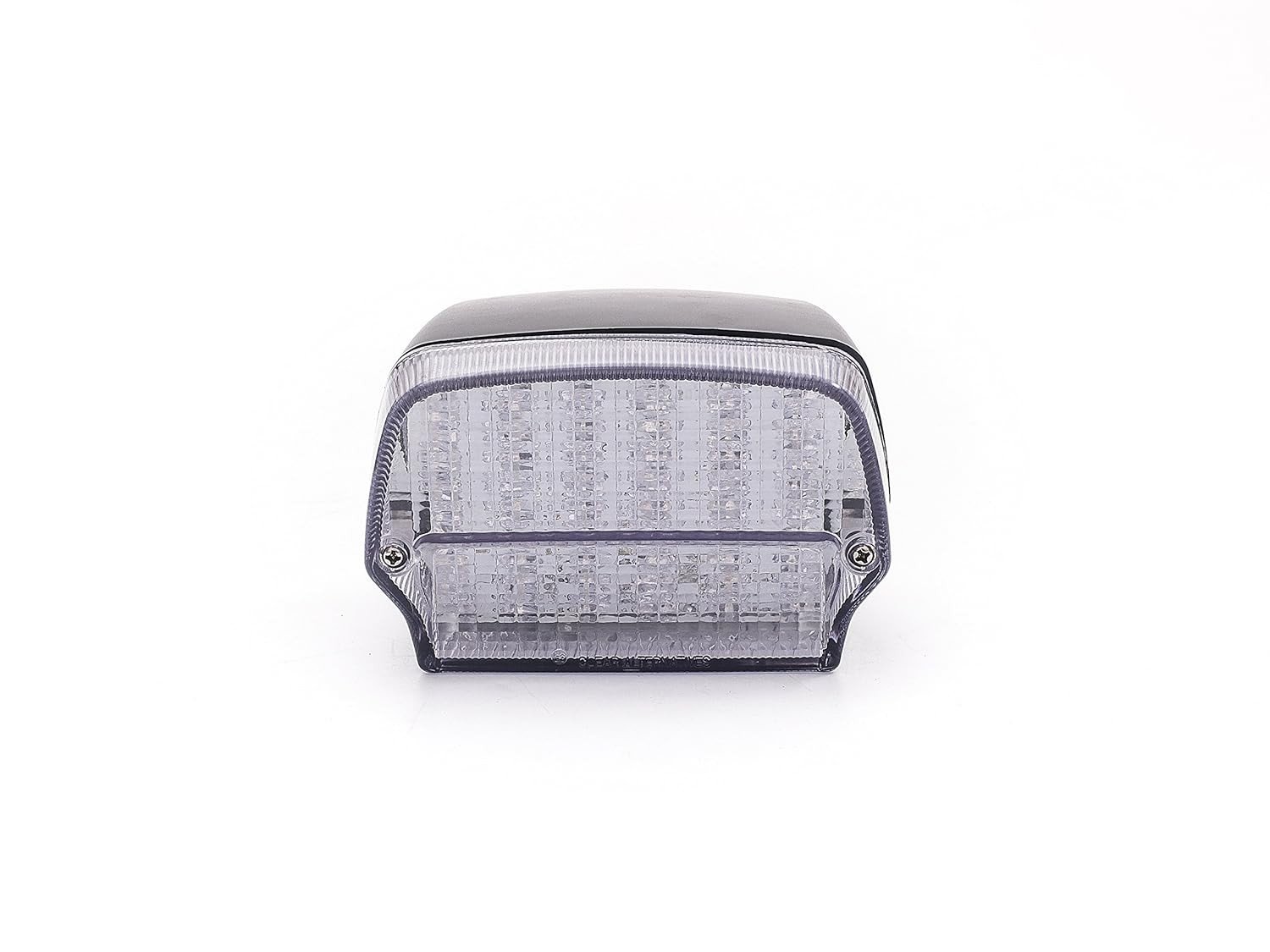 Luz Traseira LED com Seta Integrada para BMW R100R - Lente Transparente e Super Brilhante