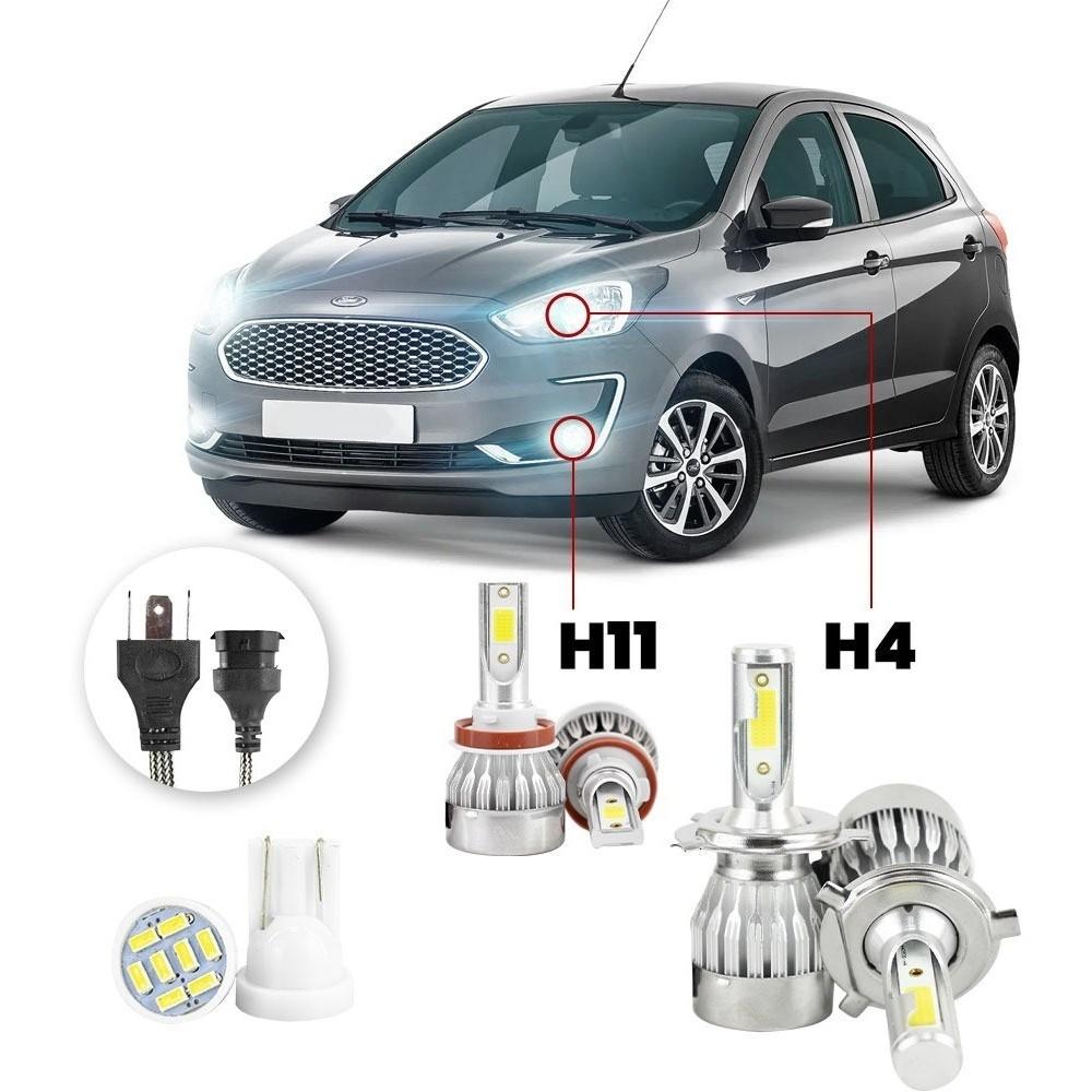 LED Ford Ka: Iluminação 20000lm!