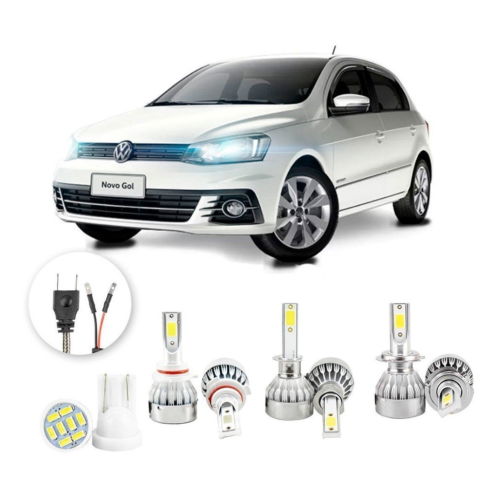 LED Gol G7: Iluminação 20000lm