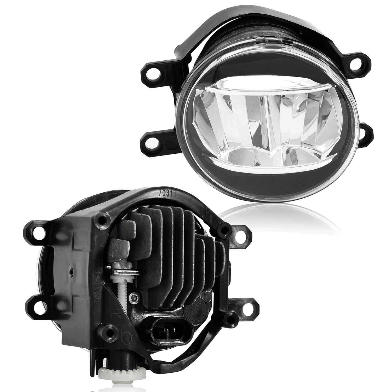 Luz de Neblina LED Premium para Toyota Tacoma, 4Runner, Tundra e Mais - Iluminação Superior