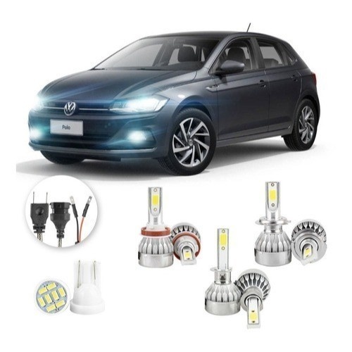 LED Polo: Iluminação 20000lm + Pingo